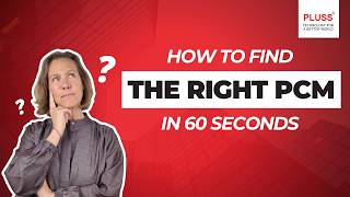 PCM Selection: What You Need to Know | Explained in 60 Seconds