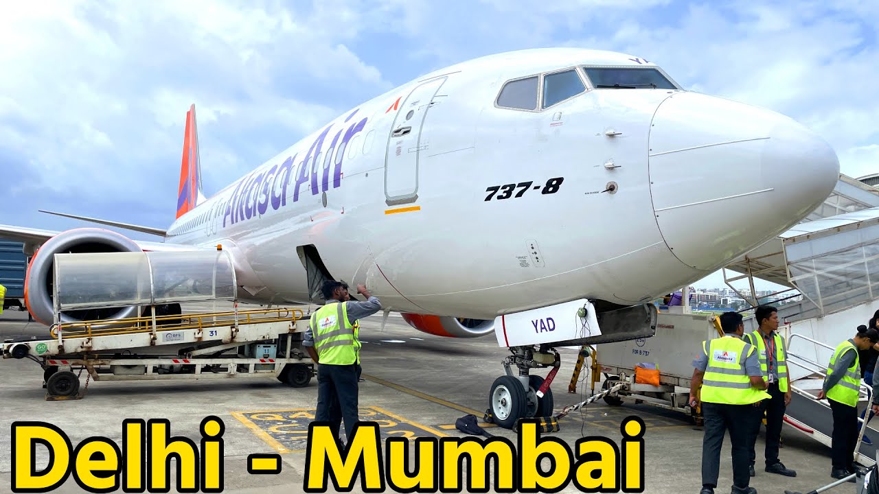 ✈️ Delhi to Mumbai Flight Journey with Akasa Airline | Harsh Journeys