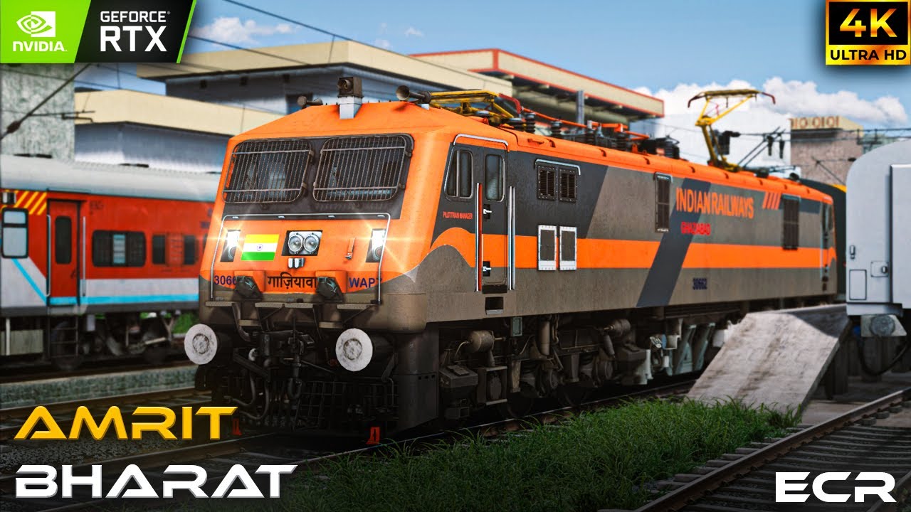 Amrit Bharat Special RAILWORKS....#trainsimulator #railworks