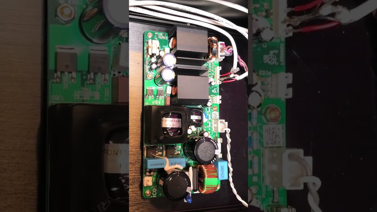 125ASX2 ICEpower Class D Amp - thermal look with Infrared