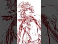 【アイビス】一虎ラフから色分けまで#Shorts