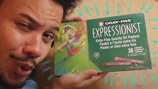 are these oil pastels as good as I remember? | Expressionist Oil Pastel Review