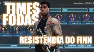 TIMES FODAS - Resistência do Finn :: Star Wars - Galaxy of Heroes