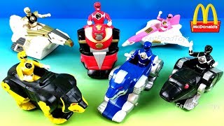 2019 Mcdonalds 40 Years Power Rangers Happy Meal Toys Full Set 6 Mighty Morphin Movie Unboxing 1995