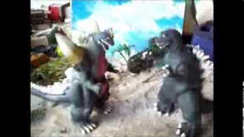 Behind the scenes of "GODZILLA VS SPACEGODZILLA"