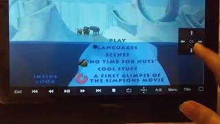 Ice Age The Meltdown Dvd Menuwalkthrough 2006