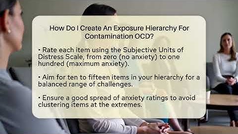 How Do I Create An Exposure Hierarchy For Contamination OCD? - Cognitive Therapy Hub