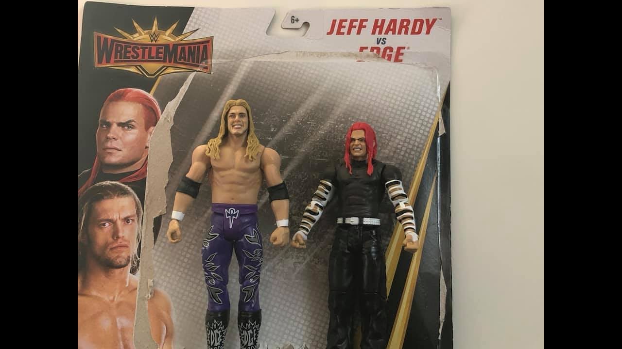 Jeff Hardy /& Edge WWE Battle Packs /"WrestleMania 35/"