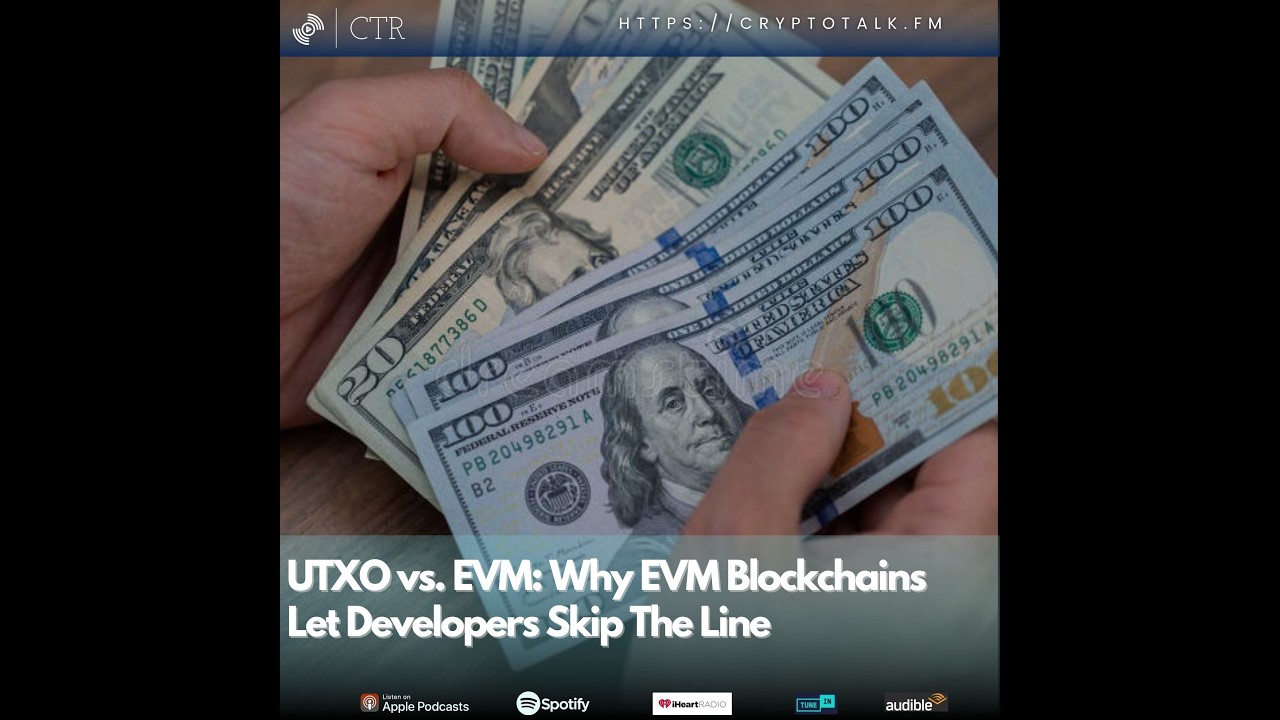 UTXO vs. EVM - Why EVM Blockchains Let Developers Skip The Line (OOC)
