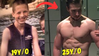 Delayed puberty transformation 98lb to 180lb - Kallmann Syndrome