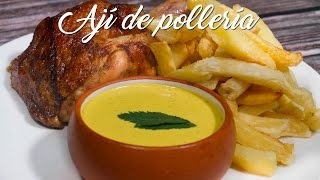 EL AUTENTICO AJÍ DE POLLERÍA DE TODA LA VIDA