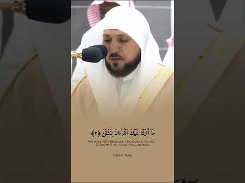 فضيلة الشيخ د ماهر المعيقلي وإن تجهر بالقول فإنه يعلم السر وأخفى