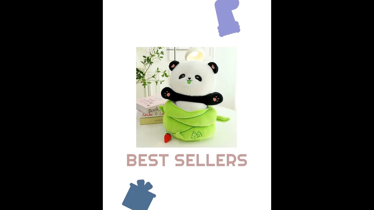 Bamboo Panda Soft Toy