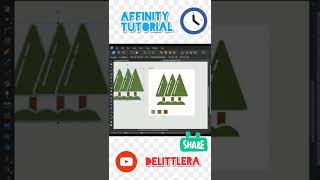 Celebrity Membuat Pohon _ Affinity Designer #shorts #tree #fir #design #affinitydesigner Wealth