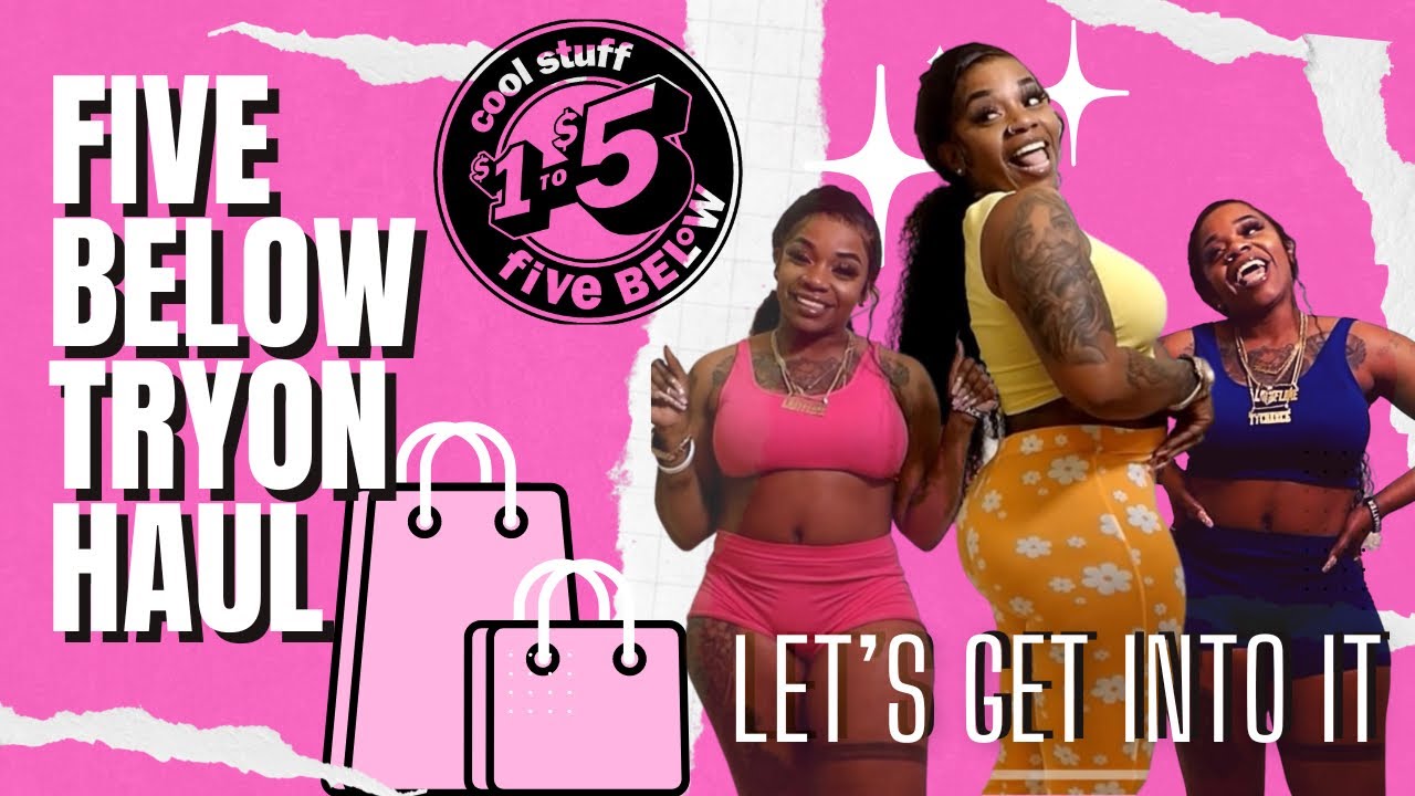 FIVE BELOW TRYON HAUL $5 LOUNGEWEAR SEPERATES