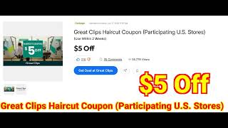 2026-06-22 Great Clips Haircut Coupon Participating U S Stores