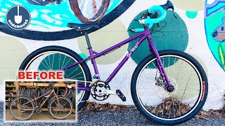 Beat Up and Rusty Bike Restoration  Surly Troll