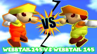 Webbtail245 VS. Webbtail145 GSF #W145FightSub
