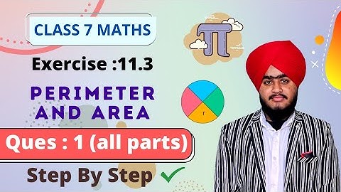 Q.1, Ex.11.3 Chapter:11 Perimeter And Area | Ncert Maths Class 7 | Cbse