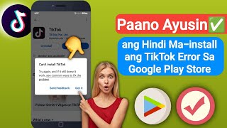 Paano Ayusin ang Hindi Ma-install ang TikTok Error Sa Google Play Store screenshot 3