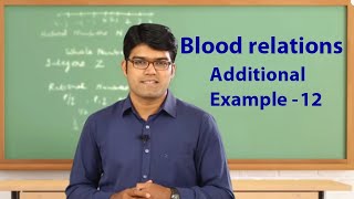 Solve Blood Relations in Simple Steps | Blood Relations | Additional Example - 12 | TalentSprint