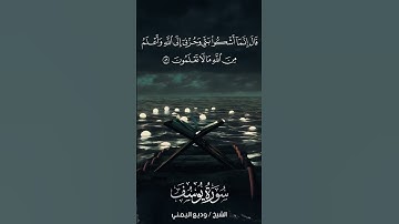 سورة يوسف | Yūsuf | آية 86 | الشيخ وديع اليمني