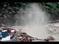 Este es el momento exacto cuando destaponan túnel en Hidroituango | Noticias Caracol