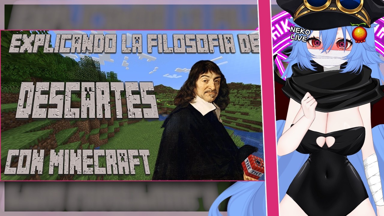 NEKO REACCIONA #416 | Explicando la filosofía de Descartes con Minecraft by Platonto
