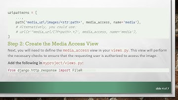How to Restrict Access to Media Image URL in Django