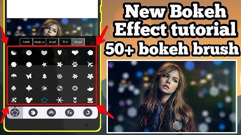 Real Dslr Blur Brush | 50+ Bokeh Brush effects | Real Bokeh Effects Tutorial |
