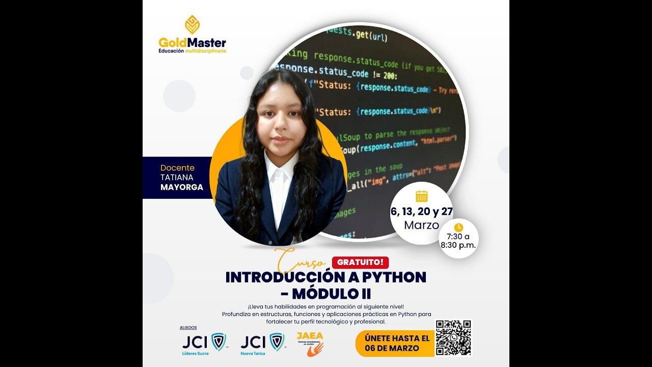 CLASE 3 | INTRODUCCIÓN A PYTHON - MÓDULO II - YouTube