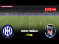 In Diretta Inter Milan Vs Pisa Serie A 2025 26 EFootball PES21 Simulation 
