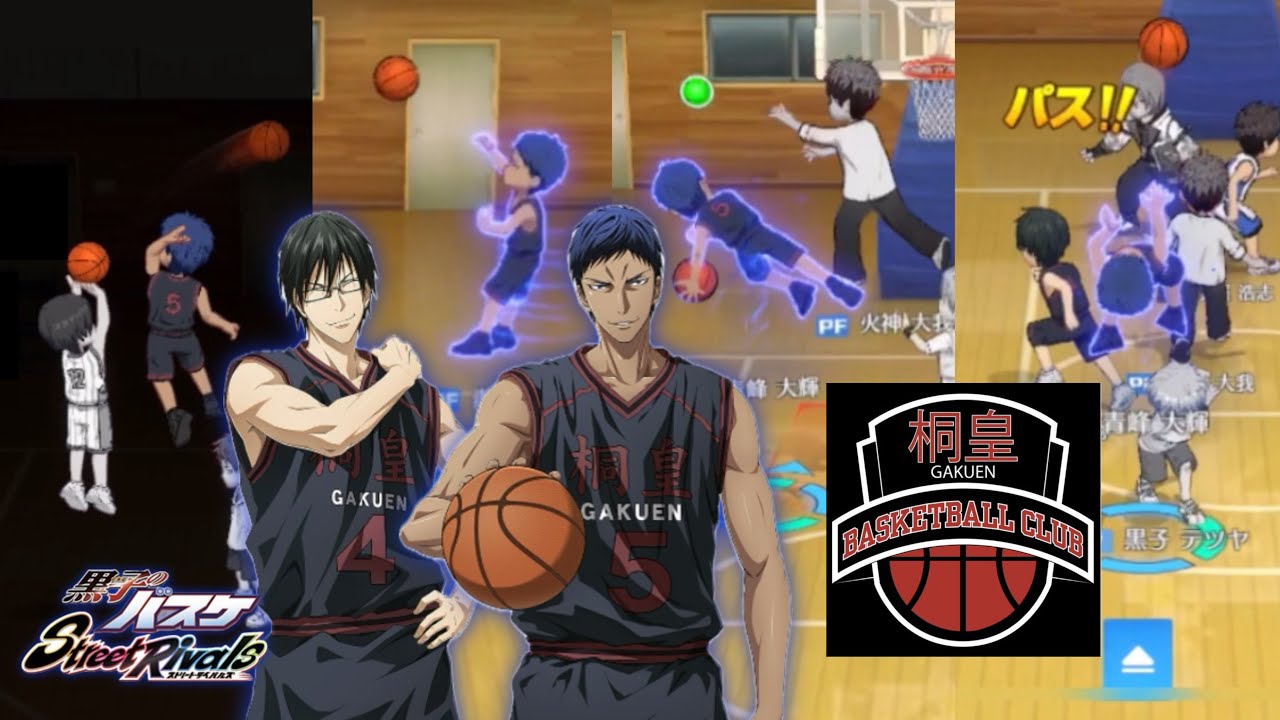 Aomine & Imayoshi Tōō Academy showcase! || Kuroko no Basket SR [青峰 & 今吉 ...