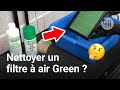 Comment bien nettoyer un filtre  air sport green 