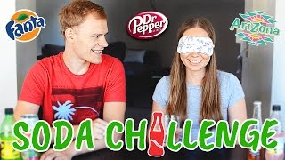 картинка: УГАДАЙ НАПИТОК ЧЕЛЛЕНДЖ + НАКАЗАНИЕ // SODA CHALLENGE