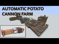 FULLY AUTOMATED Potato Cannon Factory - Create Mod