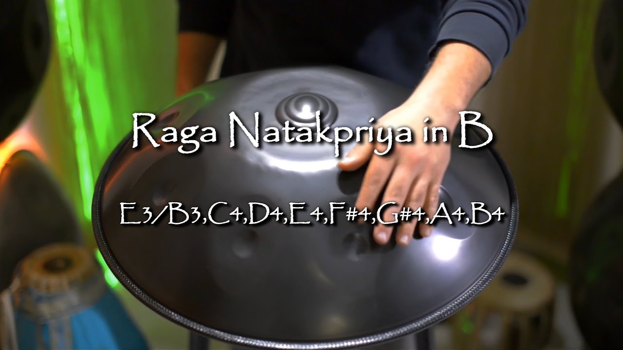 VIBE Handpan - Raga Natakpriya in B