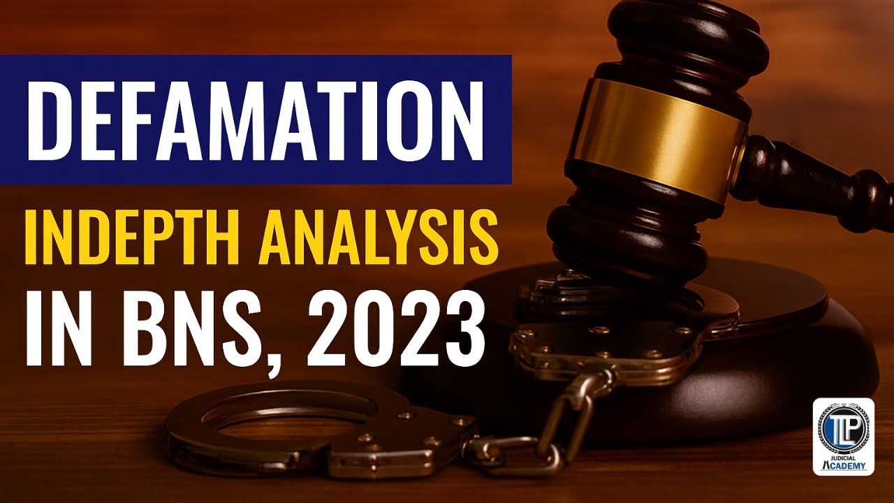 Defamation under Section 356 BNS, 2023.  || 