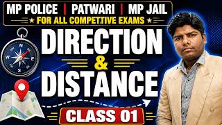 🔥Class-03 | Direction &amp; Distance (दिशा और दूरी) | Reasoning | सभी प्रतियोगी परीक्षाओं के लिए