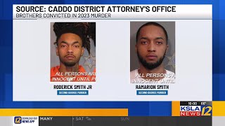 Two Shreveport brothers convicted in 2023 murder