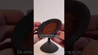 Filtro poroso de cerámica para preparar café