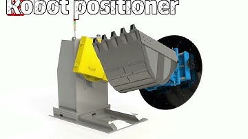 KUKA Robot Welding Positioner: Precision Automation for Flawless Welds，welding bucket