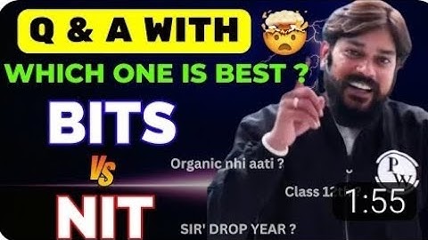 Bits Vs IIT Better than IITs, Nits? |Reasons Why student choose BITS PilaniOver New IITs & Nits