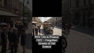 Piraeus 1921: Daily Life in Old Greece | POV History Walkthrough Part 2 #Piraeus #Greece