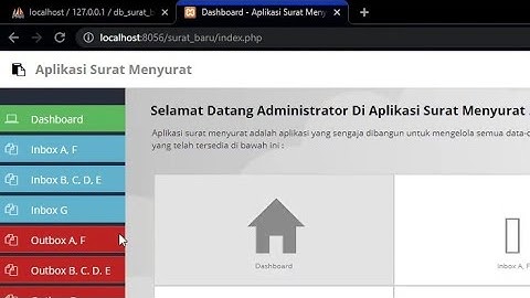aplikasi administrasi surat menyurat php source code