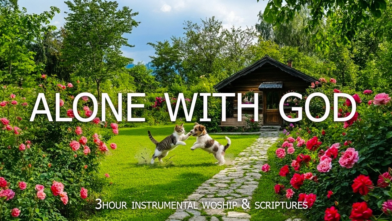 ALONE WITH GOD | Peaceful Piano Worship with Inspiring Scriptures & Beautiful Nature Scenes