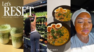 Lets reset | 6AM morning routine   chemical peel   anti inflammatory meals   how to reduce bloating