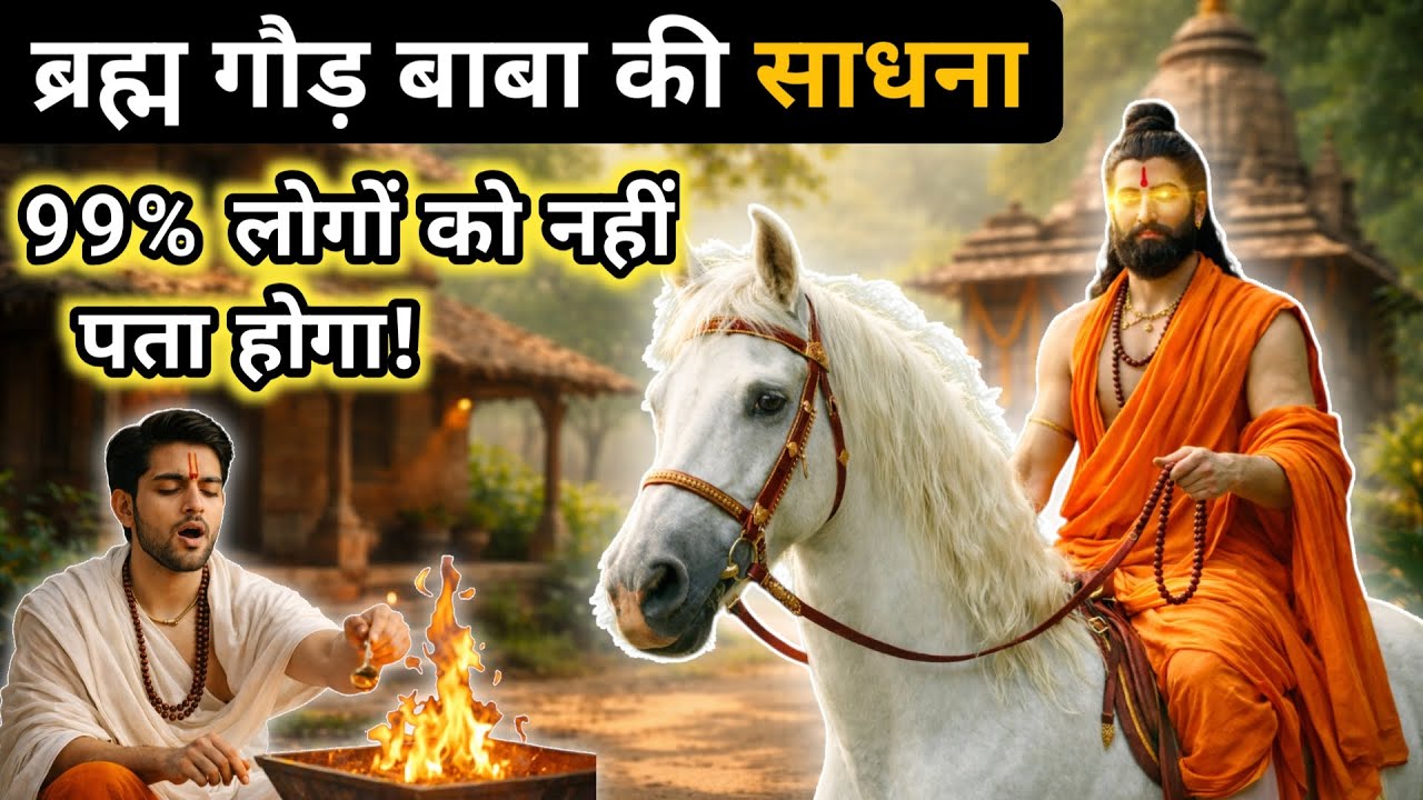 ब्रह्म गौड़ बाबा की सात्त्विक साधना 99% लोगों को नहीं पता !