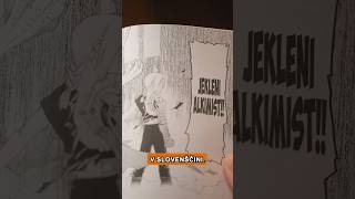 Si vedel, da lahko dobiš v slovenščino prevedenega Jeklenega Alkimista v  Mladinski knjigi ? 😘