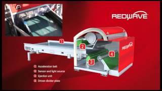 WEEE sorting by REDWAVE optical sorting machines (Recycling E-Scrap)